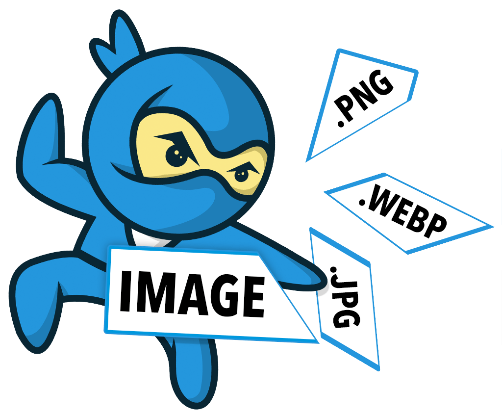 Image Convert Ninja's logo - Free Online Image Converter & Image Viewer.